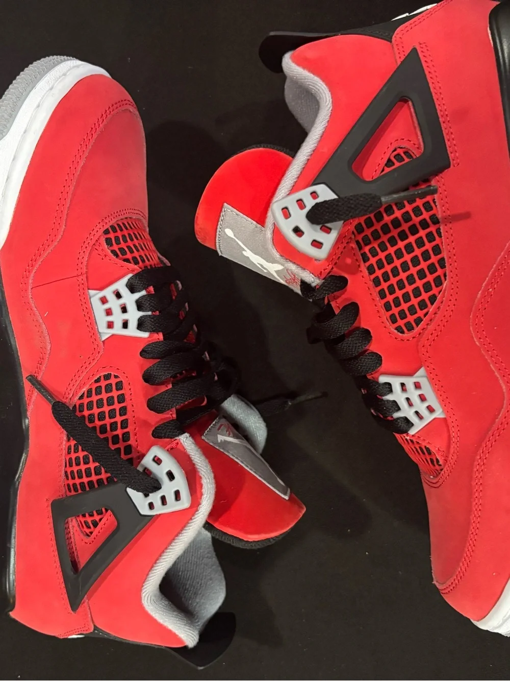 Jordan Air Jordan 4 Retro Toro Bravo Red Black White  FQ8138-600. Sz 9